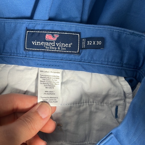 Vineyard Vines Mens Blue Pants Size 32X30 - Picture 3 of 6